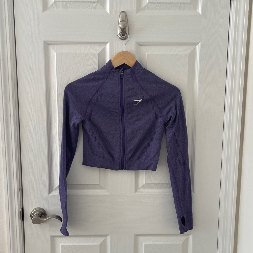 NIB Gymshark Vital Seamless Midi Zip 2.0 Pullover
